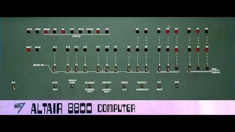 Kill The Bit game for the ALTAIR 8800 Computer explained