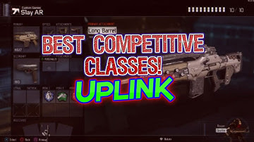Best Competitive Classes (UPLINK)!! Call of Duty Black Ops 3 Class Setup