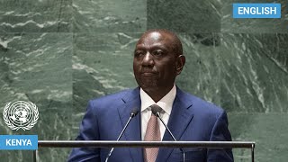 🇰🇪 Kenya - President Addresses United Nations General Debate, 78th Session | #UNGA