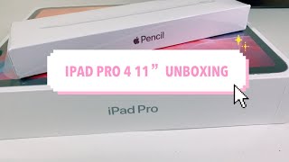  UNBOXING IPad Pro 11 (2020) &amp; Apple Pencil 2 (with accessories) || 아이패드 프로4 언바ㄱ싱