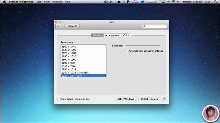 Enable HiDPI Display Modes In OS X Lion