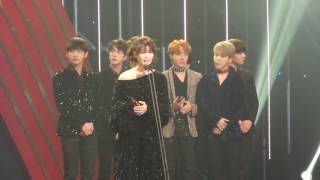 Download Lagu [FANCAM] BTS BEST KPOP ICON AWARD 161116 AAA MP3