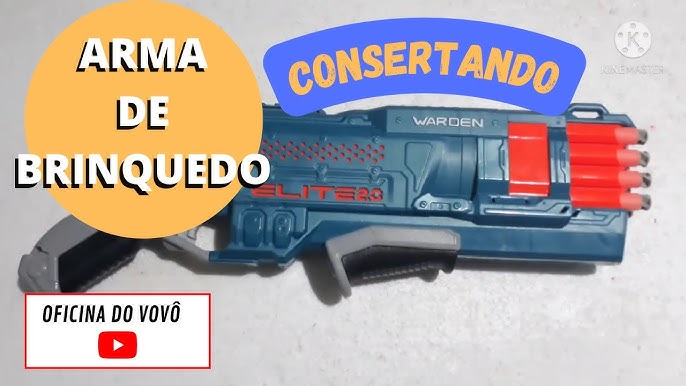 Arminha De Brinquedo Nerf Elite 2.0 Shockwave Com 30 Dardos