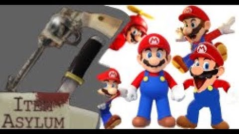 The end of the Super Mario Lobby in roblox Item Asylum!