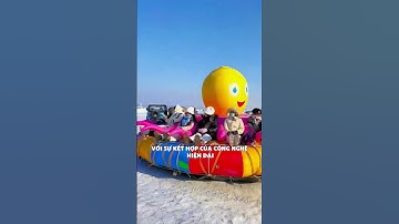 Lễ hội băng lớn nhất thế giới - Cáp Nhĩ Tân, Trung Quốc  #ReviewDuLịch4.0  #review #travel #shorts