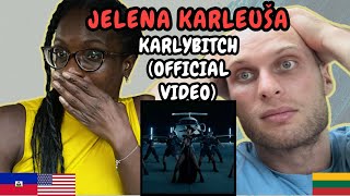 REACTION TO JELENA KARLEUŠA - KARLYB*TCH (Music Video) | FIRST TIME LISTENING TO JELENA KARLEUŠA