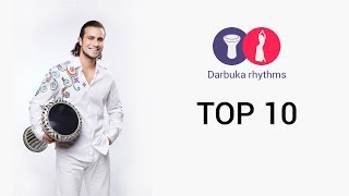 TOP-10 Belly dance Rhythms in 5 minutes! | Darbuka Rhythms
