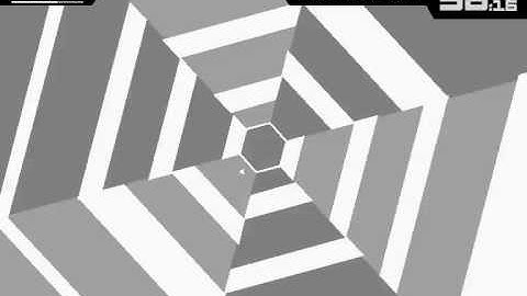 Super Hexagon - HARDESTESTEST (6th level) 74 sec + ENDING (STEAM VERSION)