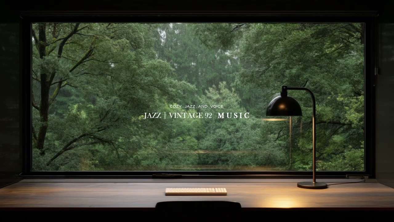 [playlist] У окна мастерской, перевести дыхание, глядя на лес | JazzVintage92 · Cozy Notes