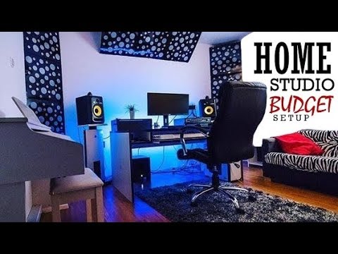 Home Studio On a Budget ($350 Setup For Beginners) | Budget Recording  Studio Setup 2019 - YouTube