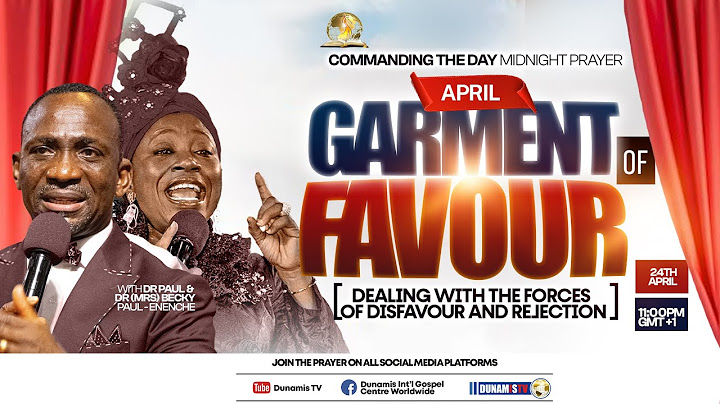 COMMANDING THE DAY  || GARMENT OF FAVOUR REBROADCAST || 25-04-2025