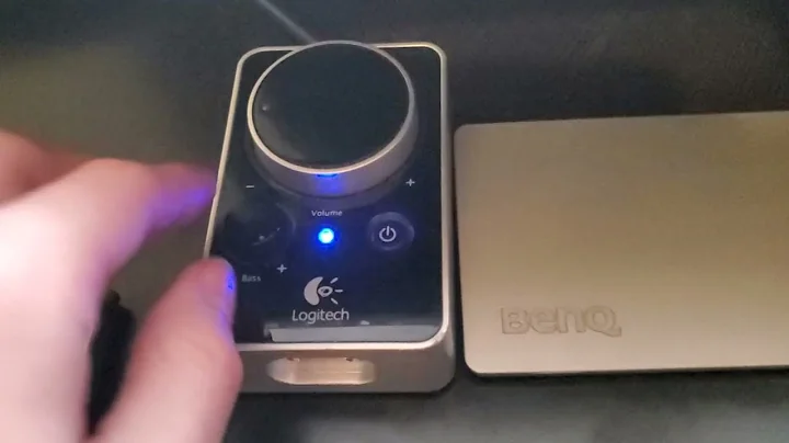 Logitech Z4 bass test!