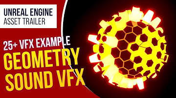 UE4 l UE5 l Geometry Sound Visualization l Unreal Engine 5 (Trailer)