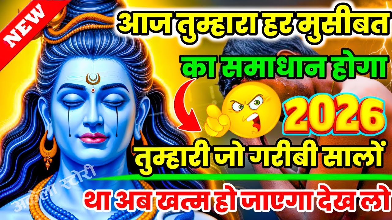 888🕉️ तुम्हारी जो गरीबी सालों से थी अब खत्म हो जाएगा💯😭 mhadev ji ka sandesh | 🔱 #shivshakti #mahadev