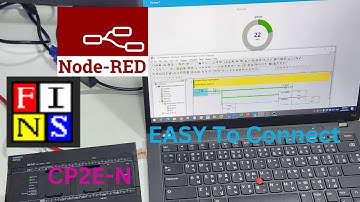 CP2E-N Ethernet  #Omron  Easy to Connect Fins vs Node-RED