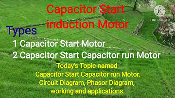 Capacitor start capacitor run motor
