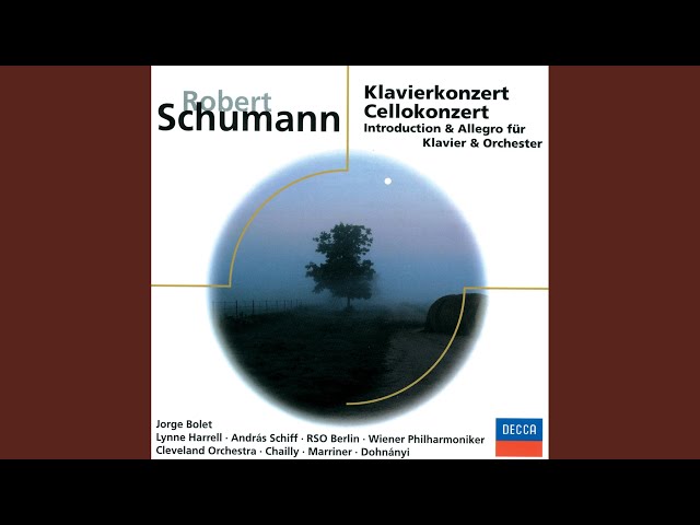 Schumann - Introduction et Allegro op.92 : A.Schiff / Orch Philh Vienne / C.von Dohnanyi