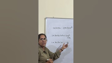 Sum of n Consecutive Odd Numbers 🔢✨ Krishna Education Center  #mathhacks #youtubeshorts