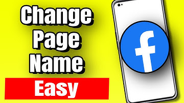 How To Change Facebook Page Name [2023 Updated]