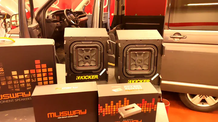 VW Bulli T6.1 Sound Upgrade - das Maximum von CarHiFi Borna! Doppel Subwoofer und 1 kW Leistung!