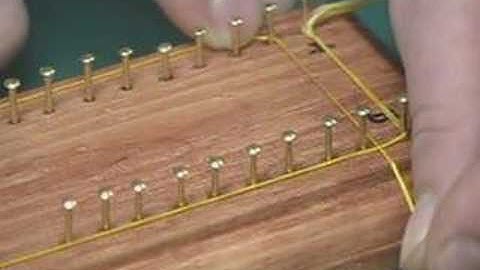 3Rivers Archery Crafting Traditional Flemish Strings:  Jigs