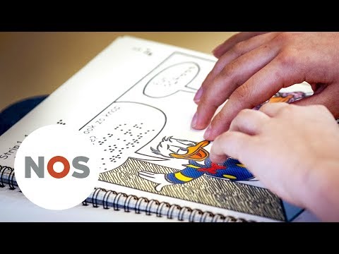 BRAILLE: Ook blinden kunnen nu Donald Duck lezen