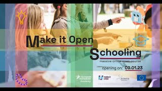 Make it Open Schooling MOOC - promo