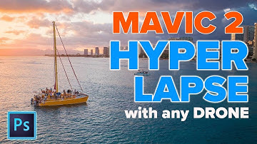HOW TO make a Mavic 2 HYPERLAPSE with ANY DJI DRONE!