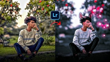 Lightroom Dark Blue And Butterfly Glowing Effect Photo Editing । 😱 PicsArt Background Colour Change