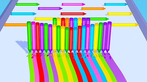 Pencil Rush 3D Level 1 - All Levels Gameplay Android,ios #Shorts