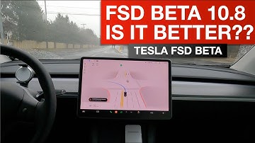 Tesla Model Y - FSD Beta 10.8, It is Getting Better But Still Needs Work