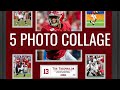 Tua Tagovailoa Alabama Crimson Tide Framed 5 Photo Collage |Roll Tide