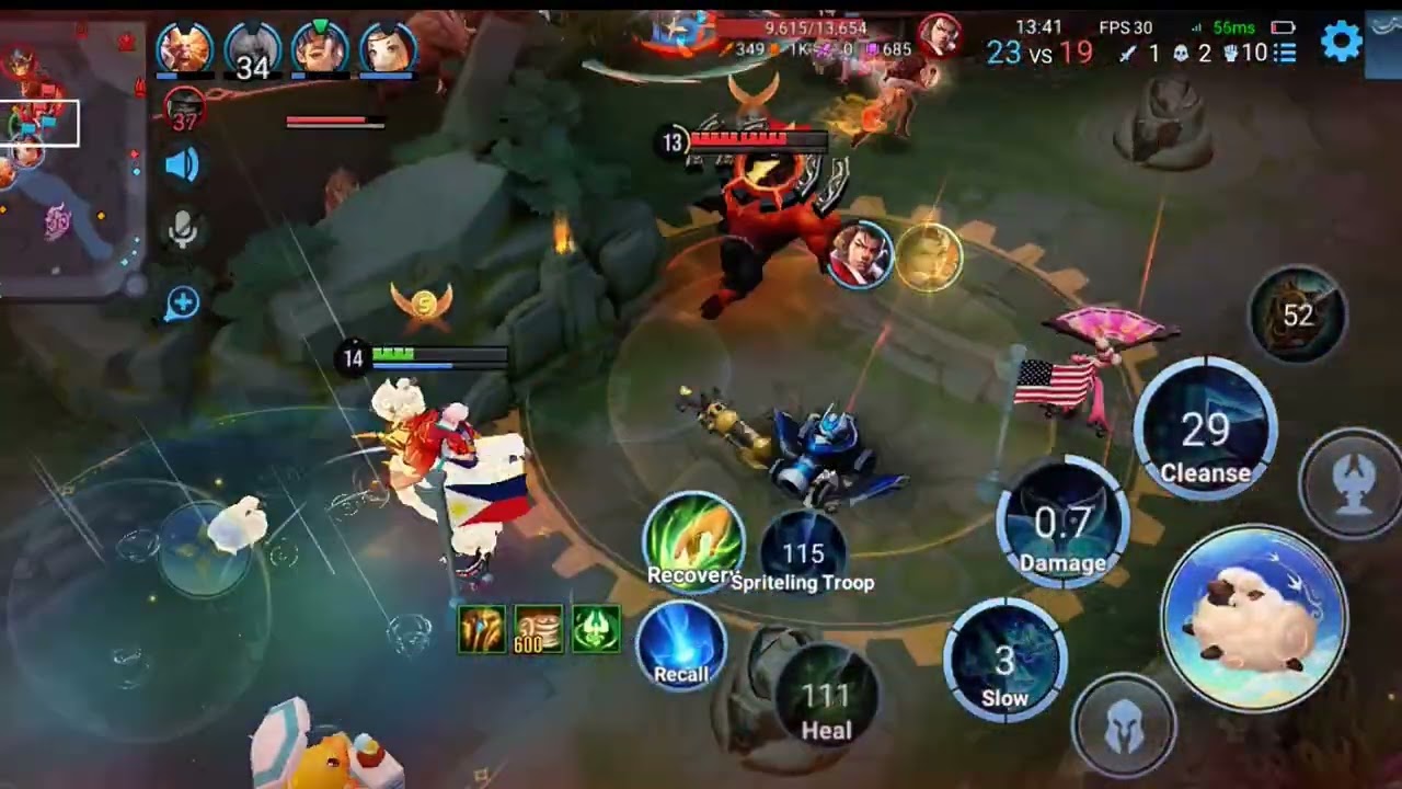 Zhuangzi Solid Gameplay - Honor of kings 