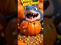 Shark Witch Cauldron Magic 🧙♀️ #halloween #animation #shorts