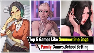 Top 5  Realistic Games Like Summertime Saga [Family Games, School Setting] Part.5 screenshot 3