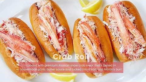 The Crabby Shack Menu