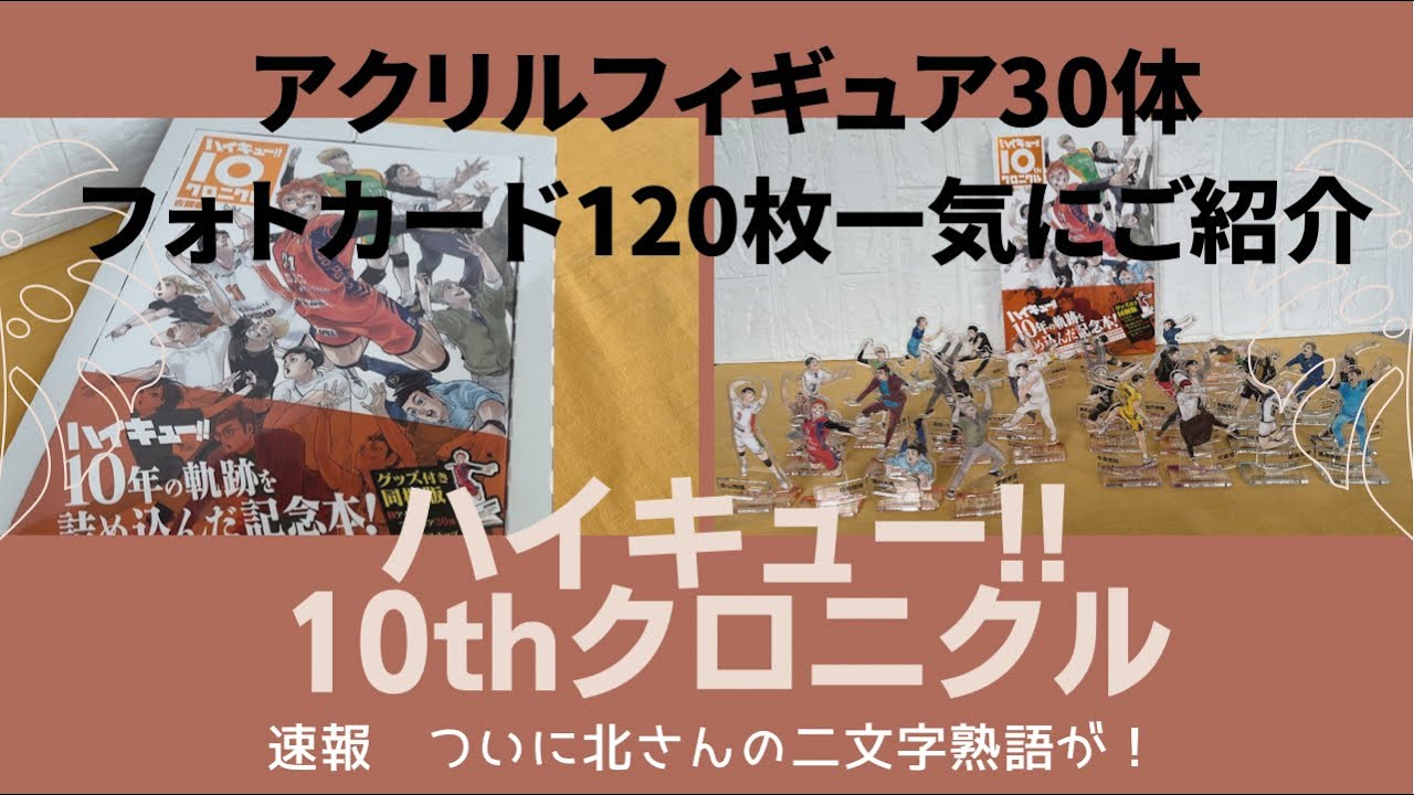 ハイキュー 10thクロニクル フォトカード全120種 その他(書籍