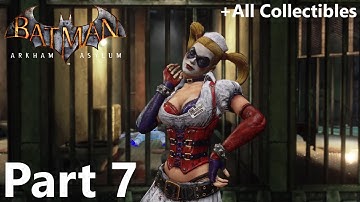 BATMAN: ARKHAM ASYLUM Walkthrough Gameplay (+All Collectibles) No Commentary - Part 7 (Xbox One X)