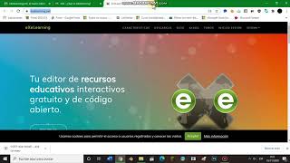 eXelearning (Instalación e interfaz)