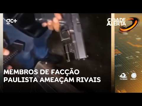 Membros de facção paulista ameaçam rivais da cidade de Amontada | Cidade Alerta CE