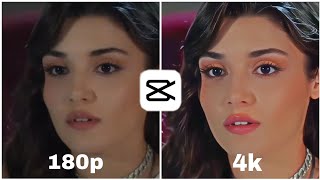 180P To 4K Video Quality High Quality Video Editing Capcut App