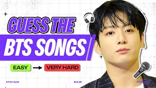 GUESS THE BTS SONGS (VERY EASY FOR ARMY)| KPOP GAMES| KAJA! screenshot 5