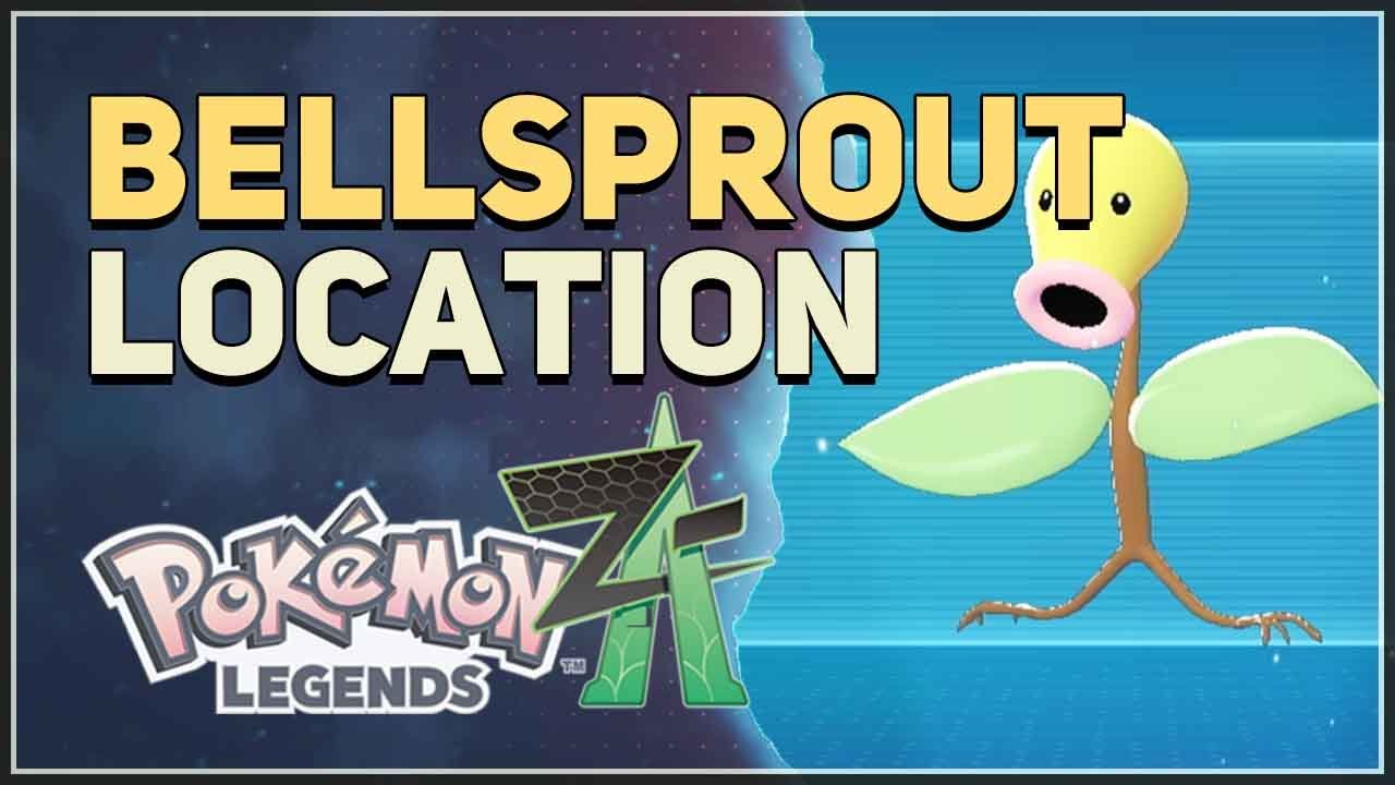 ぽっぷページ Bellsprout Location Pokemon Legends Z-A (Pokedex 074) - YouTube