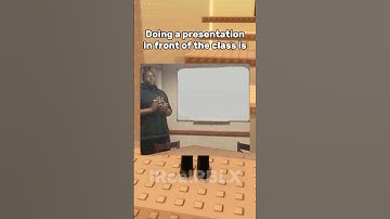 POV: You are doing a presentation in front of the class 😐 #robloxrant #funny #relatable