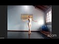 WWBC • Ballet Class with Michele Jimenez and Cameron Thomas at the piano • Week 33
