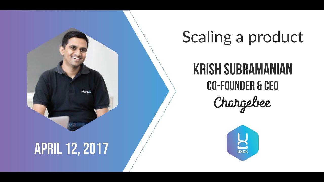 Building a B2B Product and Selling Globally: Krish Subramanian, Chargebee