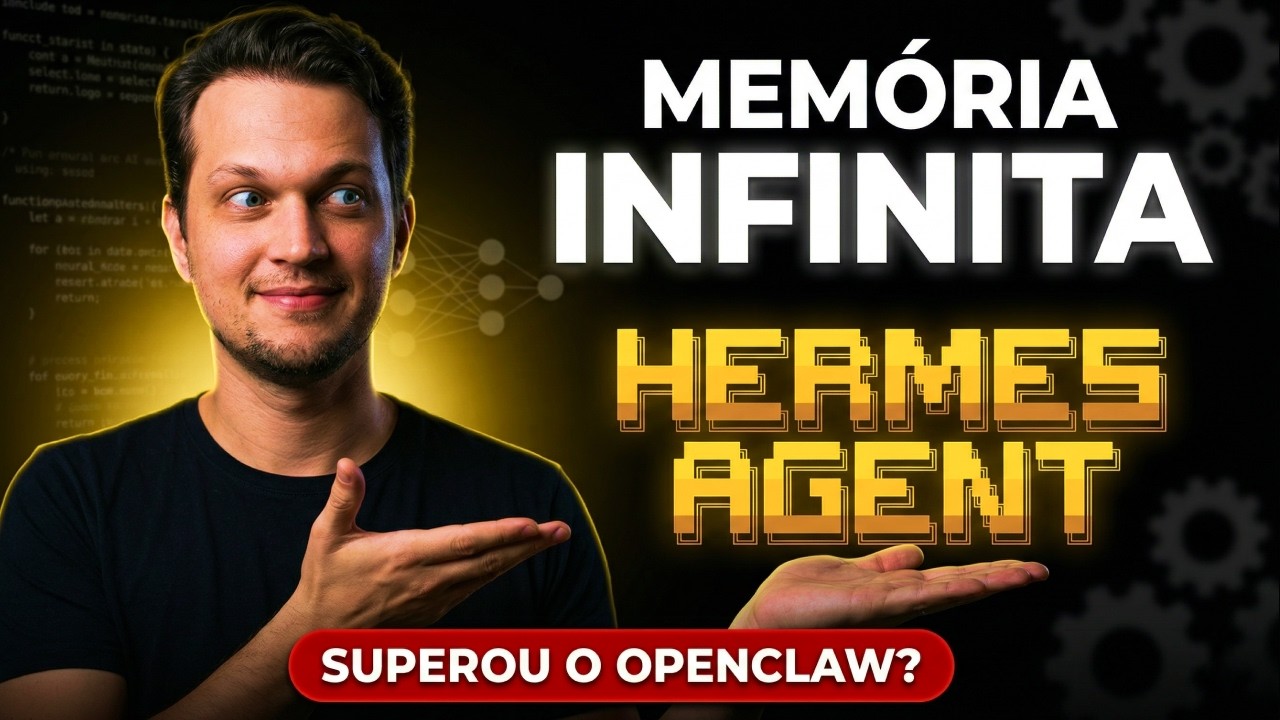 Hermes Agent: O Agente de IA que APRENDE Sozinho (Tutorial Completo)