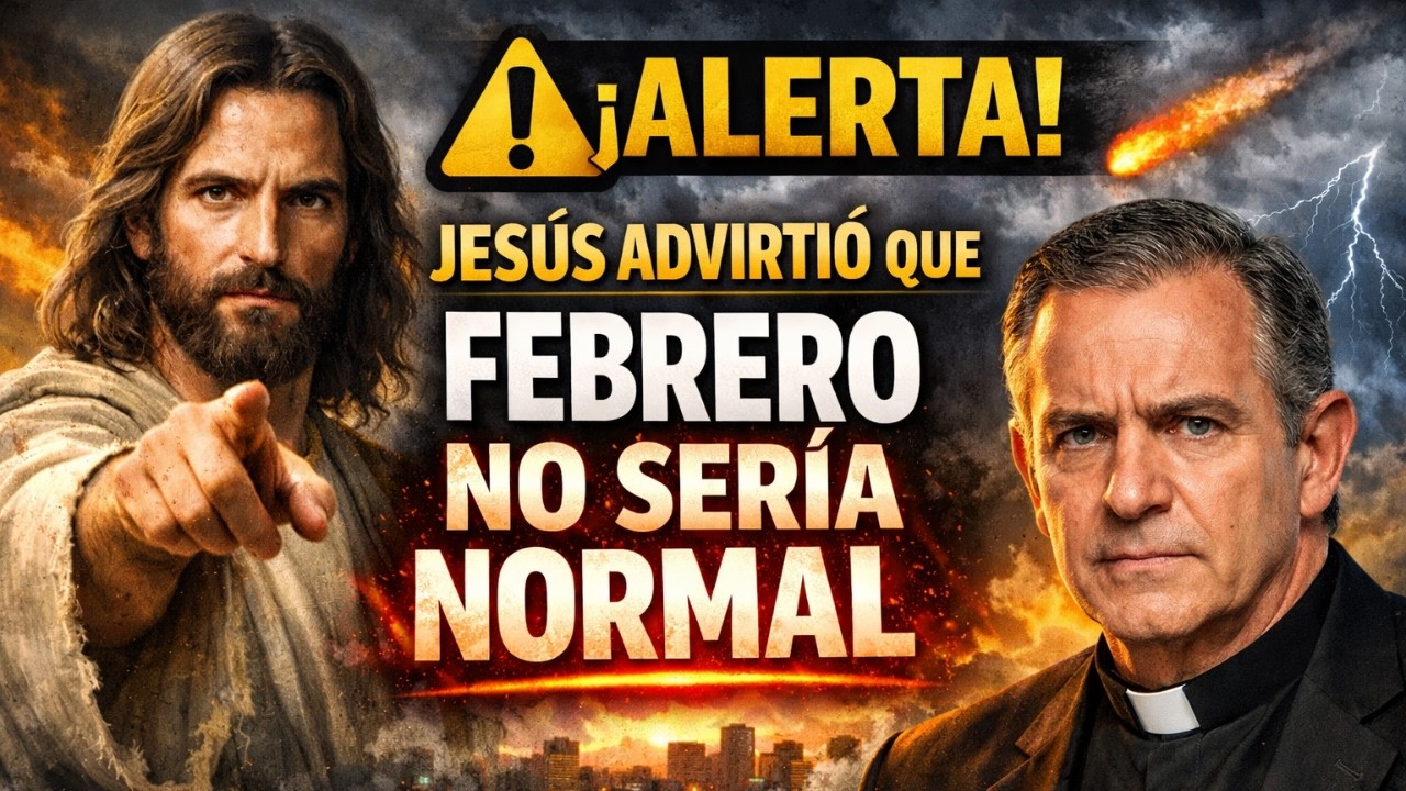 ⚠️ Jesús Advirtió que Febrero No Sería Normal | Padre Ángel Espinosa