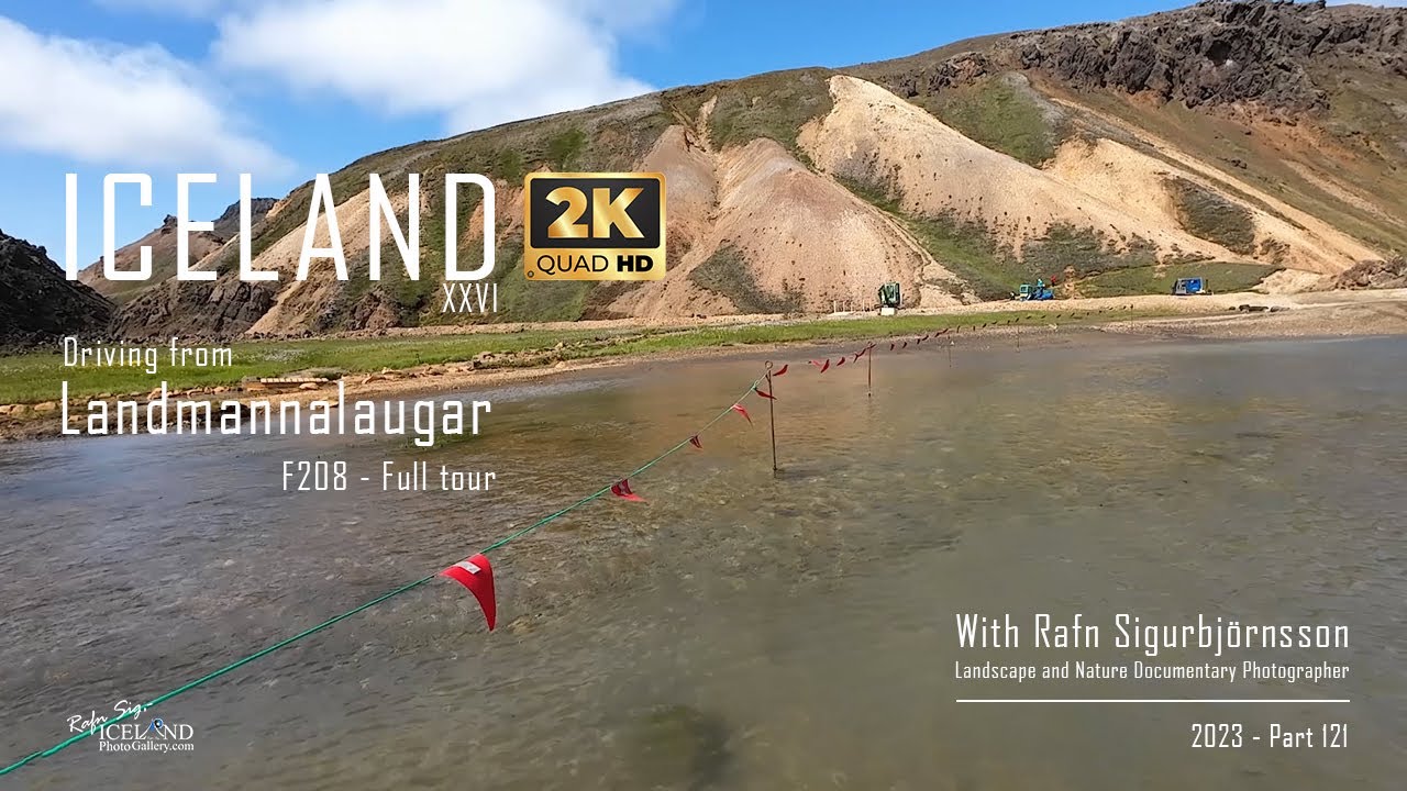 Iceland XXVI - F208 - Driving from Landmannalaugar - Full tour - The Ultimate Guide │ Part 121 — Fjallabaksleið nyrðri — video poster