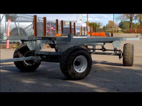 Wellmaster Four Wheel Steer Nursery Wagons